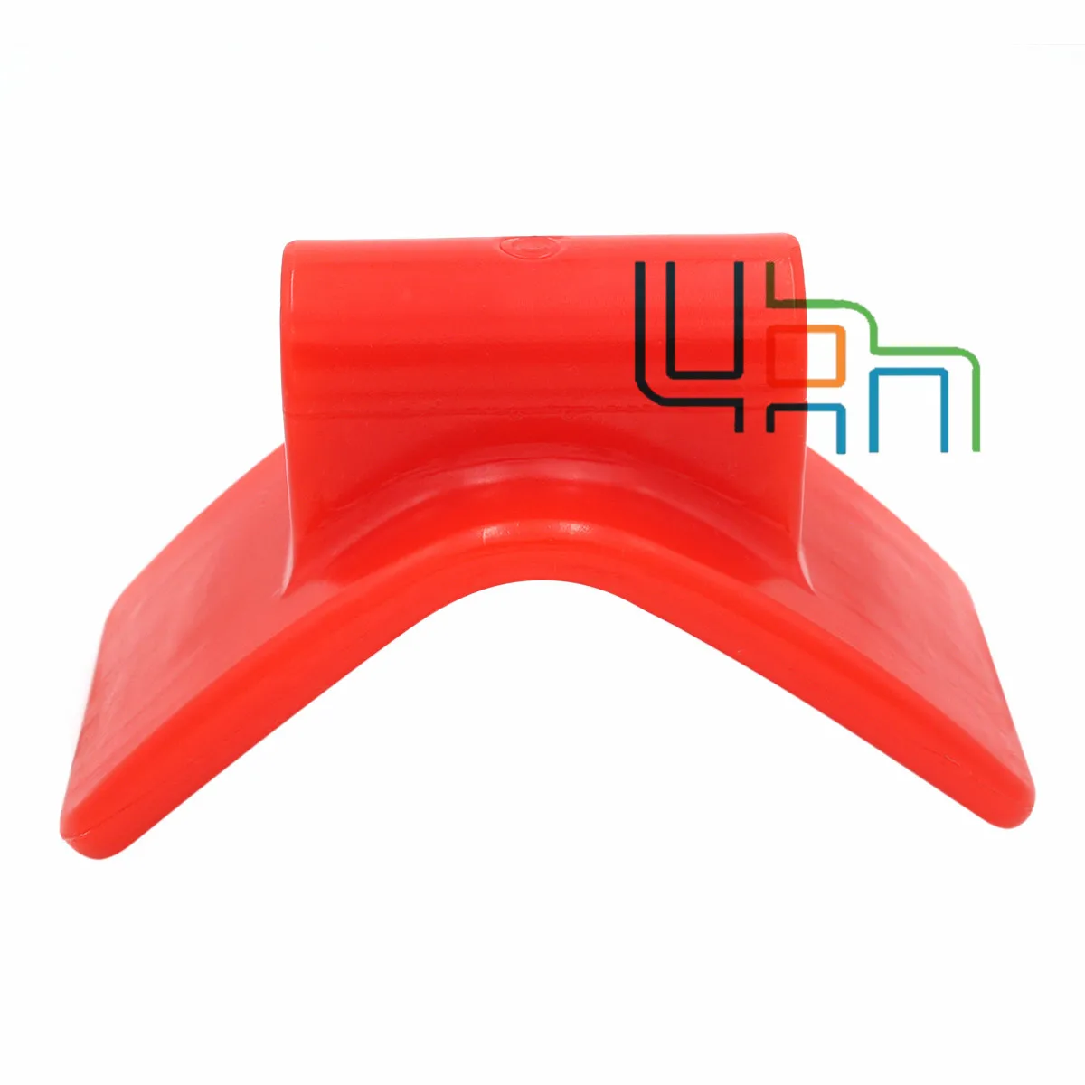 

3" Polyurethane 'V' Bow Stop Roller for Boat Trailer Non Marking Yellow Orange