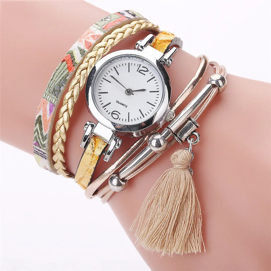 Модные высококачественные популярные часы для женщин и девушек, аналоговые кварцевые наручные часы, женские часы-браслет, Reloj pulsera