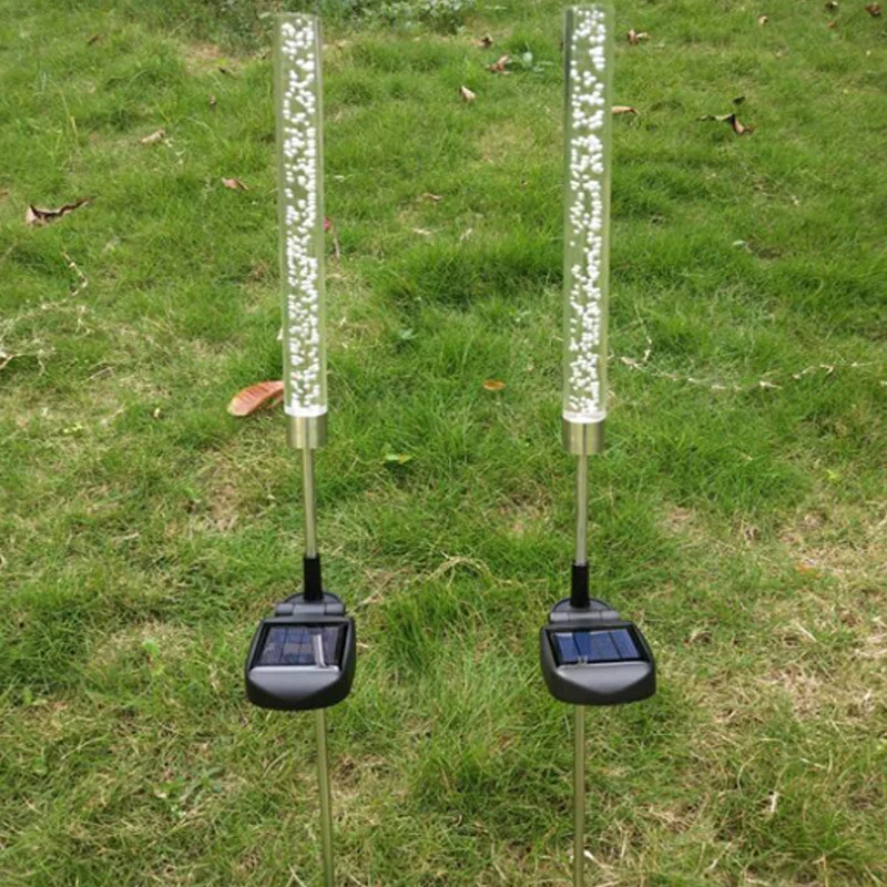 Sunlight LED Solar Garden Light Outdoor Waterproof Solar Lights For Garden Decoration Bubble bar path Lawn Solar Lamp Decor (2)