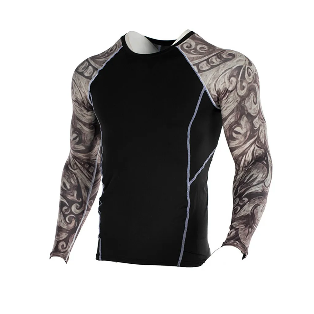 Perimedes спортивные топы для мужчин Йога Рубашка мужская Йога Фитнес Мягкая футболка быстросохнущая спортивная печать Топ блузка# g45