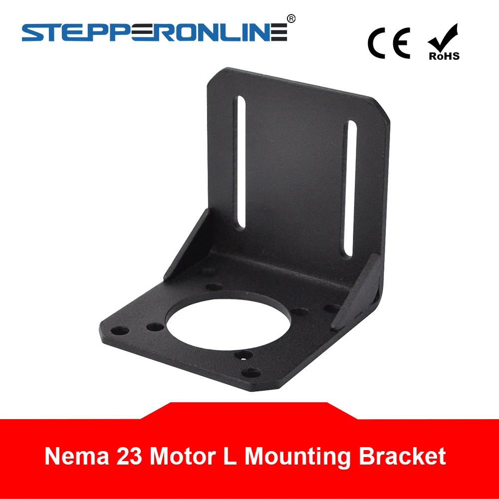 1 шт. Nema 23 Монтажный кронштейн 57 кронштейн шагового двигателя легированная сталь для хобби CNC/3d принтер