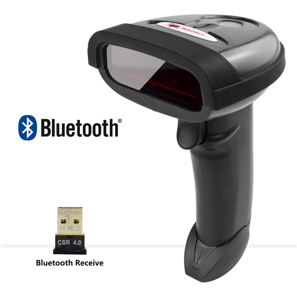 RADALL RD-1698LY Bluetooth Barcode Scanner AND RD-2013 Handheld usb 1D Wired Bar Code Reader for POS System (on sale) RADALL RD-1698LY Bluetooth Barcode Scanner AND RD-2013 Handheld usb 1D Wired Bar Code Reader for POS System (on sale)