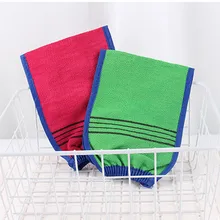 4 шт. скраб для чистки тела перчатки для ванны удаление омертвевшей кожи Душ Спа Отшелушивающий JIU55