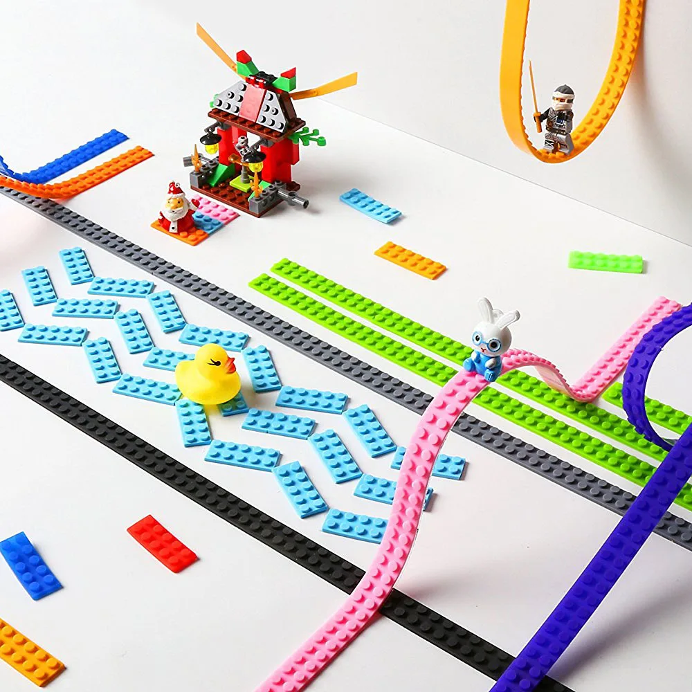 Plaque Legoed 90CM 2X115 Dots Plastic Loops Blocks Lepin Toy Adhesive Plastic Tape Kids Adults DIY Building Blocks Base Plate Plaque Legoed 90CM 2X115 Dots Plastic Loops Blocks Lepin Toy Adhesive Plastic Tape Kids Adults DIY Building Blocks Base Plate