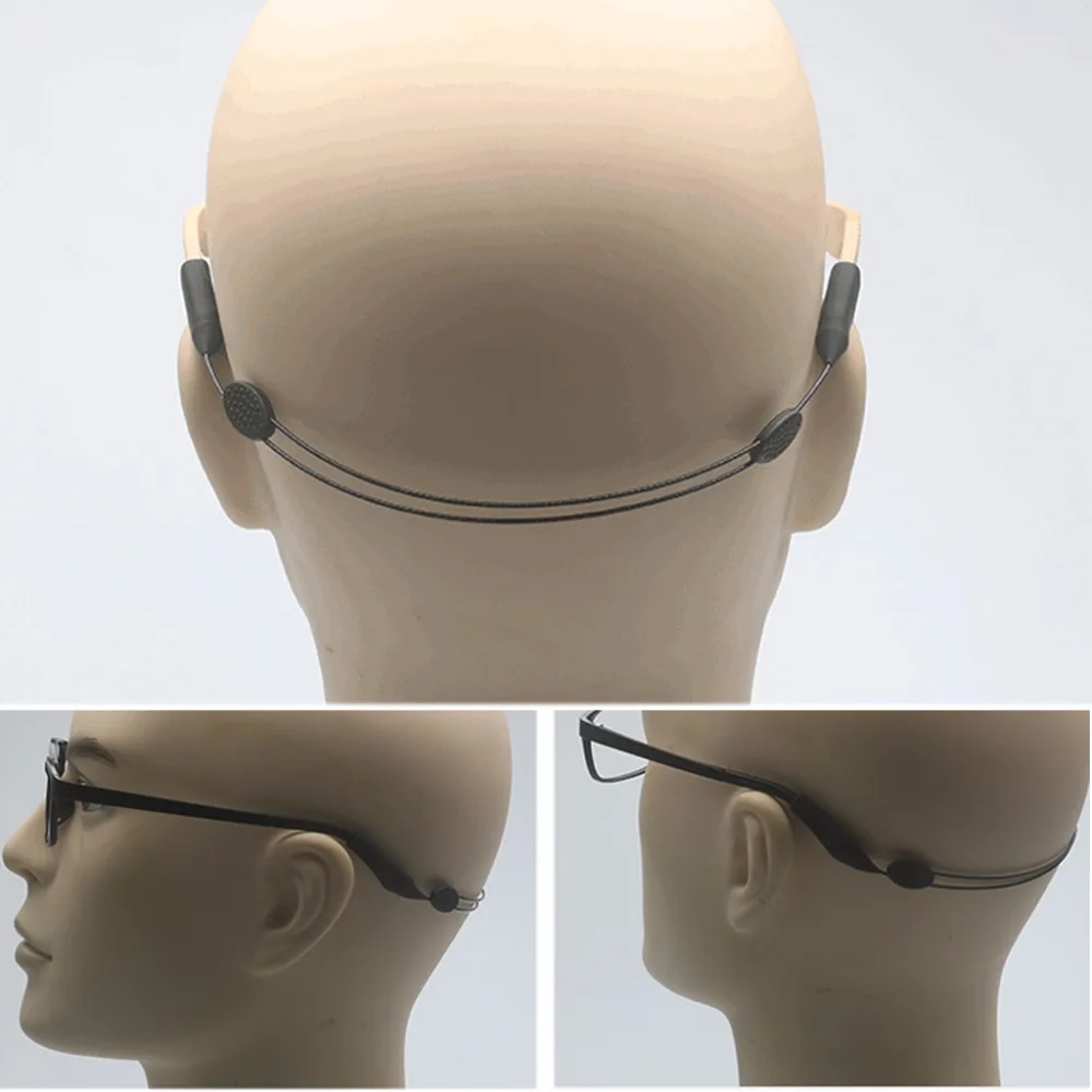 Adjustable Silicone Eyeglass Neck Strap Rope Retainer Holder for Adult  (8)