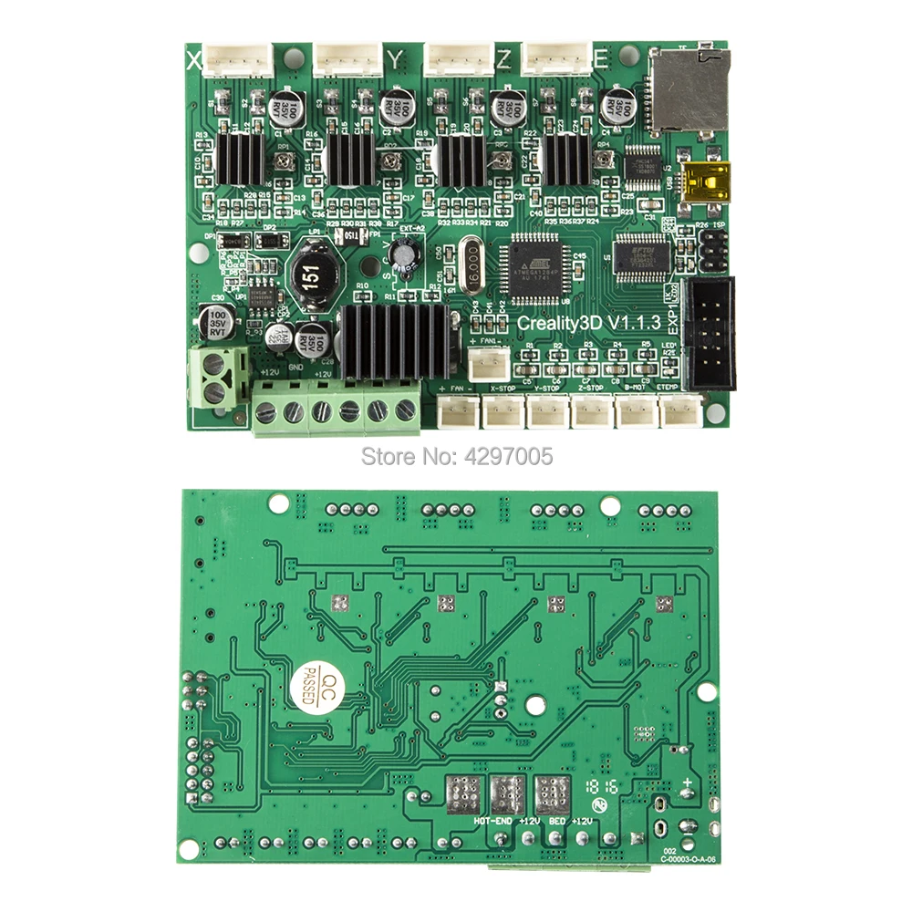 Creality новейший 3d принтер Ender-5 3d принтер контроллер материнская плата для Creality 3d принтер Ender-5 материнская плата принтера