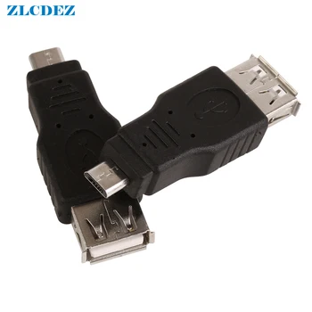 

Wholesale USB 2.0 A Female to Micro USB B 5 Pin male F M Converter Adapter 100pcs/lot