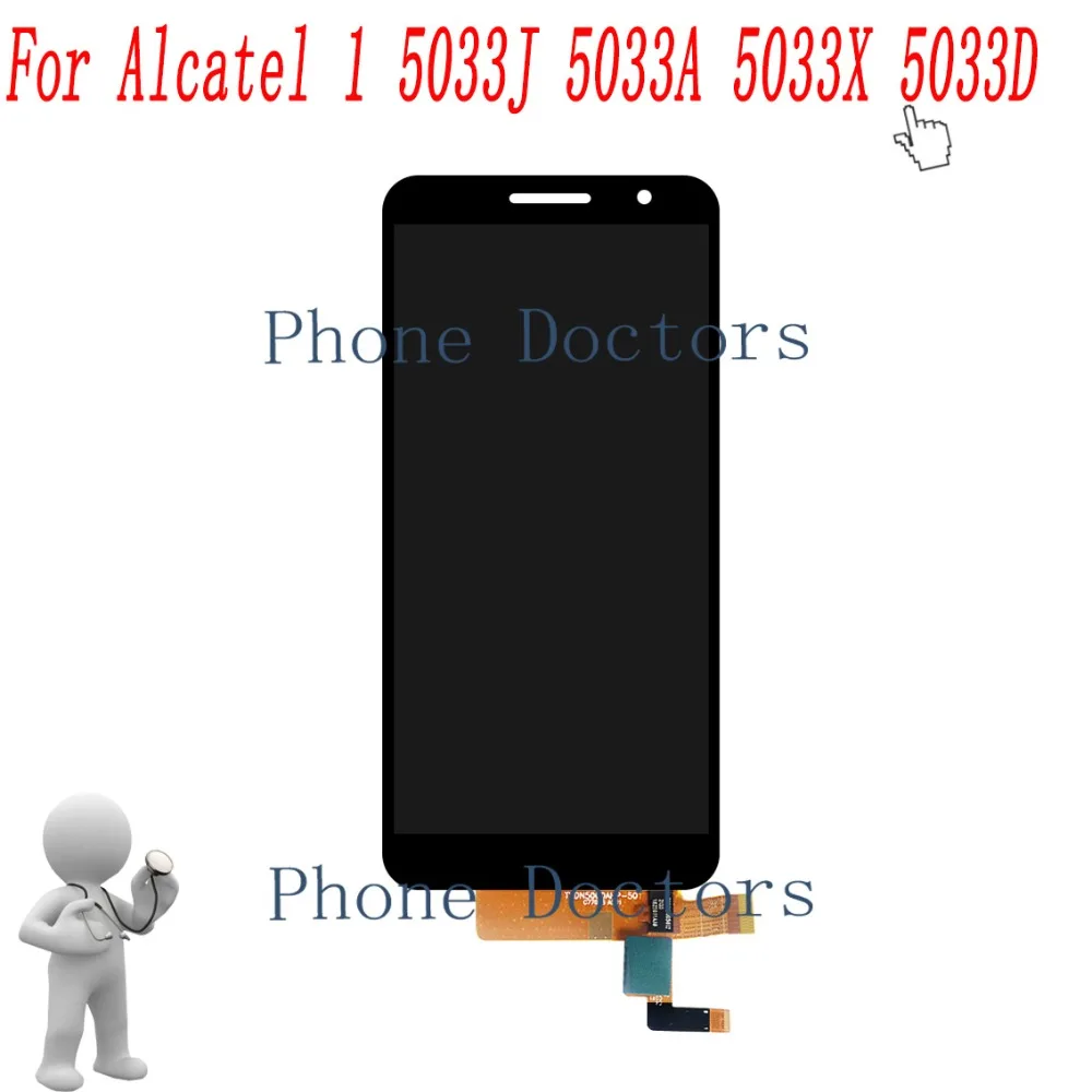 

4.9" For Alcatel 5033D Full LCD DIsplay+Touch Screen Digitizer Assembly For Alcatel 1 5033 5033A 5033J 5033X