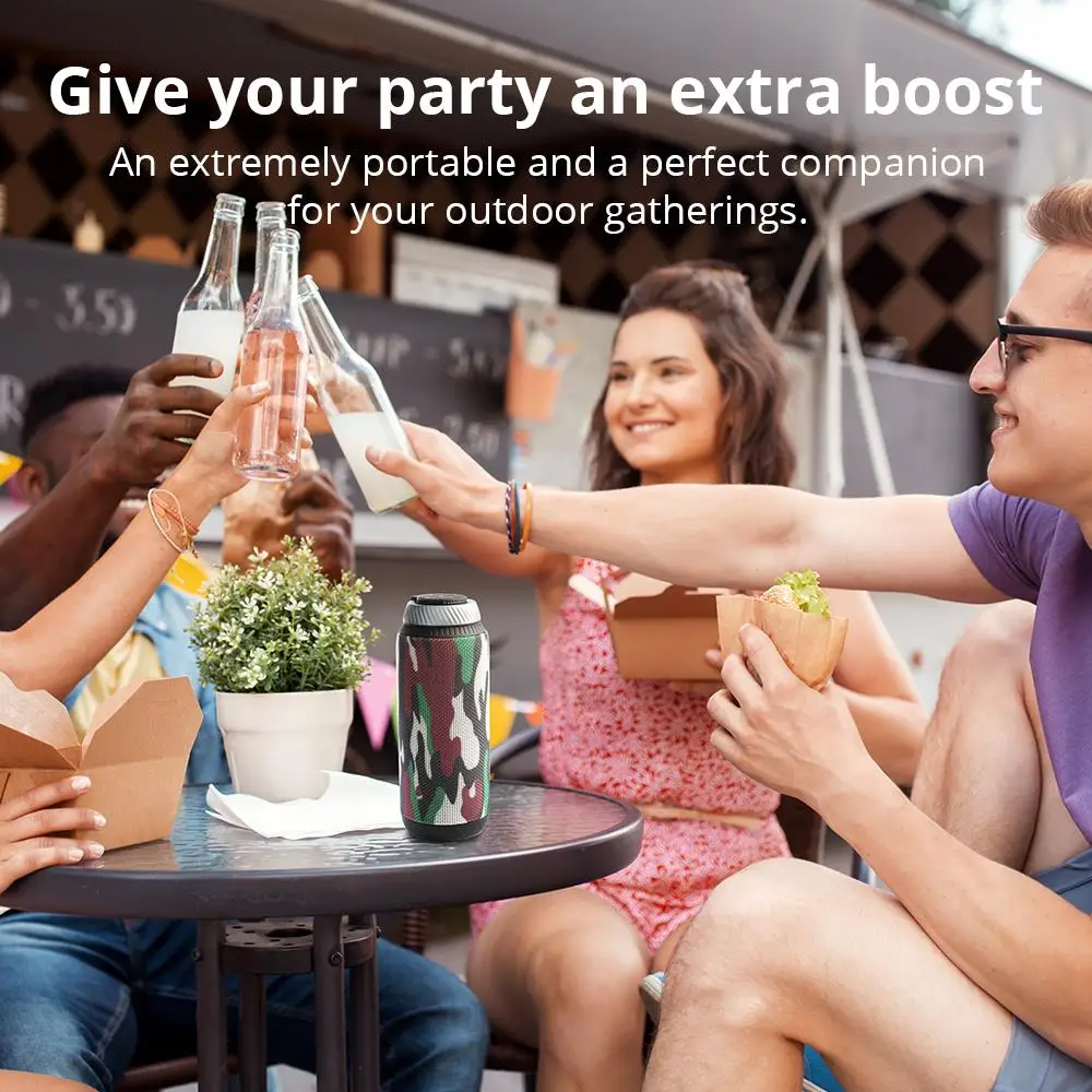 Новый Tronsmart Element T6 беспроводной Bluetooth портативный динамик динамики Soundbar AUX музыка