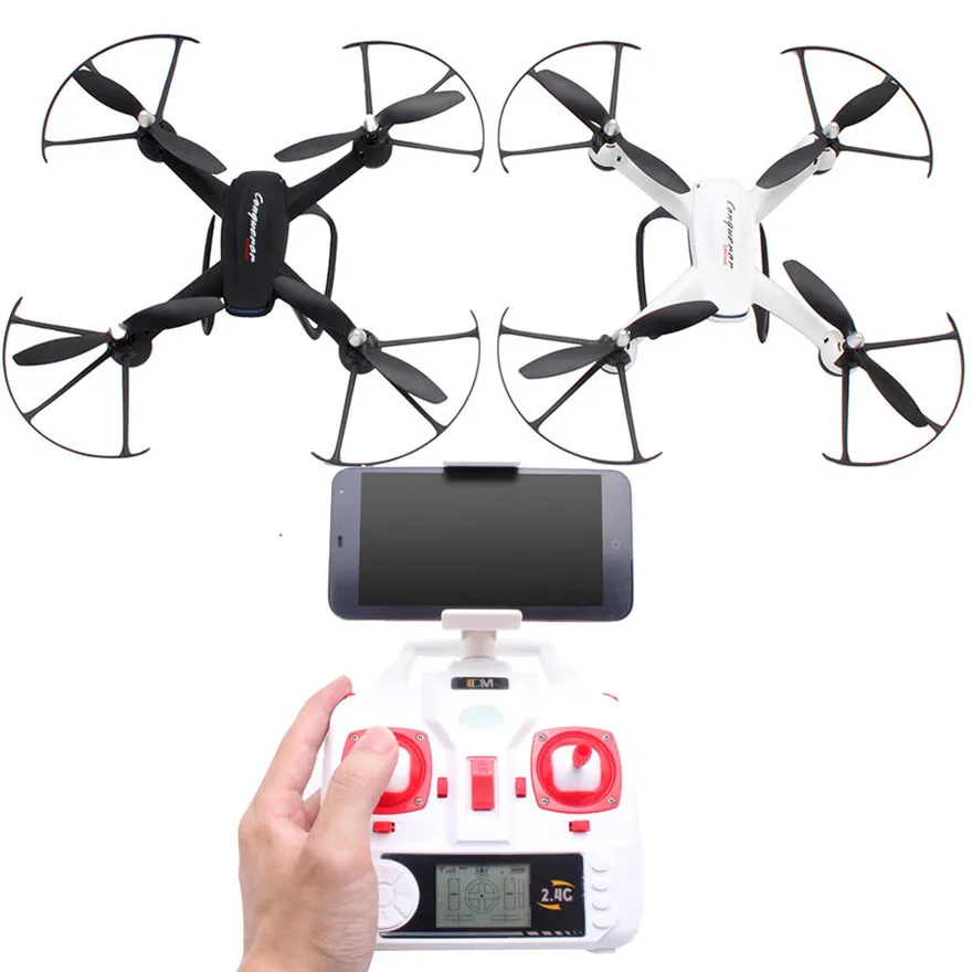 

High Quqlity DM009HC 2.4G Six Axis Gyro Aircraft Air Pressure Set High With 5MP HD Camera Toys Wholesale Free Shipping
