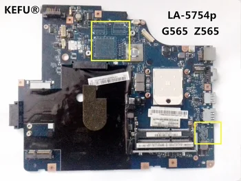 

KEFU LA-5754P laptop Motherboard For Lenovo G565 Z565 Main board DDR3 and fully test well