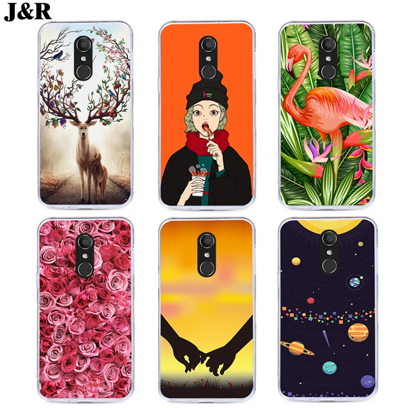 J&ampR Phone Case For Alcatel 1C 5.34&quot Silicone Soft TPU Back Cover 1 C 5009A 5009D Cute Colorful Printing Cases |