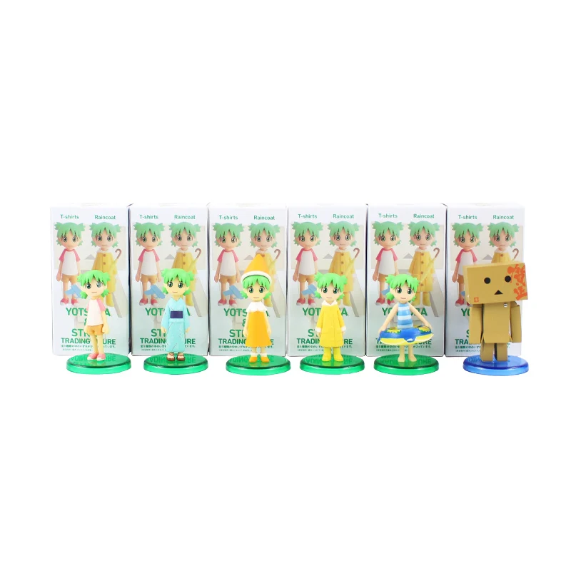 6 шт./партия Yotsuba и ремешок торговая фигурка Koiwai робот Косплей подарочные