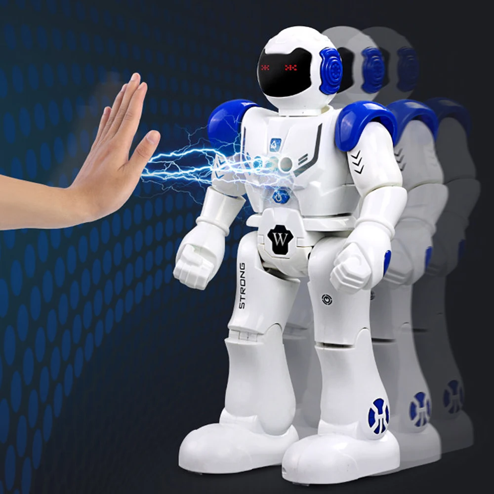 Remote Control Intelligent Robot Toy - Happytime Smart Action Robot Walking Sing Dancing Programmable and Gesture Sensing