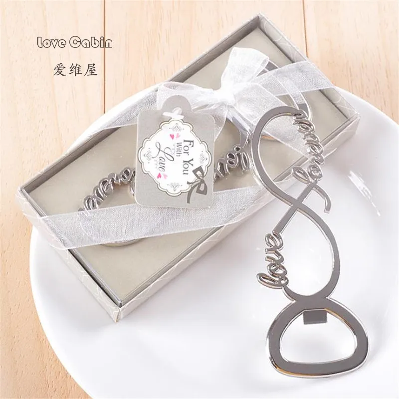 

100pcs Love Forever Bottle Opener Wedding Favors And Gifts Wedding Gifts For Guests Wedding Souvenirs Party Supplies