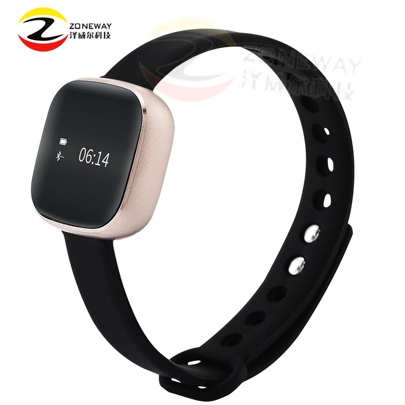 2017 New woman favorite V8 Smart Bracelet Fitness Tracker Step Counter