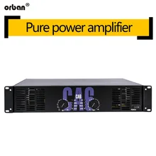 Высокомощный Профессиональный усилитель мощности CA6 чистый задний-класс 500 Вт аудио усилитель мощности ktv сценический усилитель мощности 2U