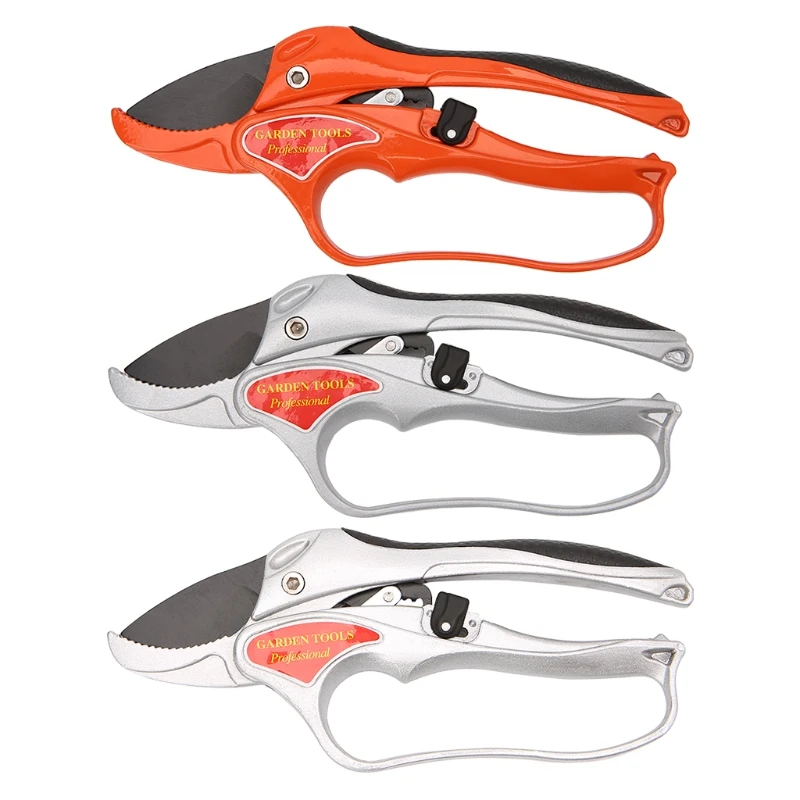 

Free postage Garden Tool Pruning Shear Scissors Fruit Ratchet Secateurs Cutting Branch Cutter AP16