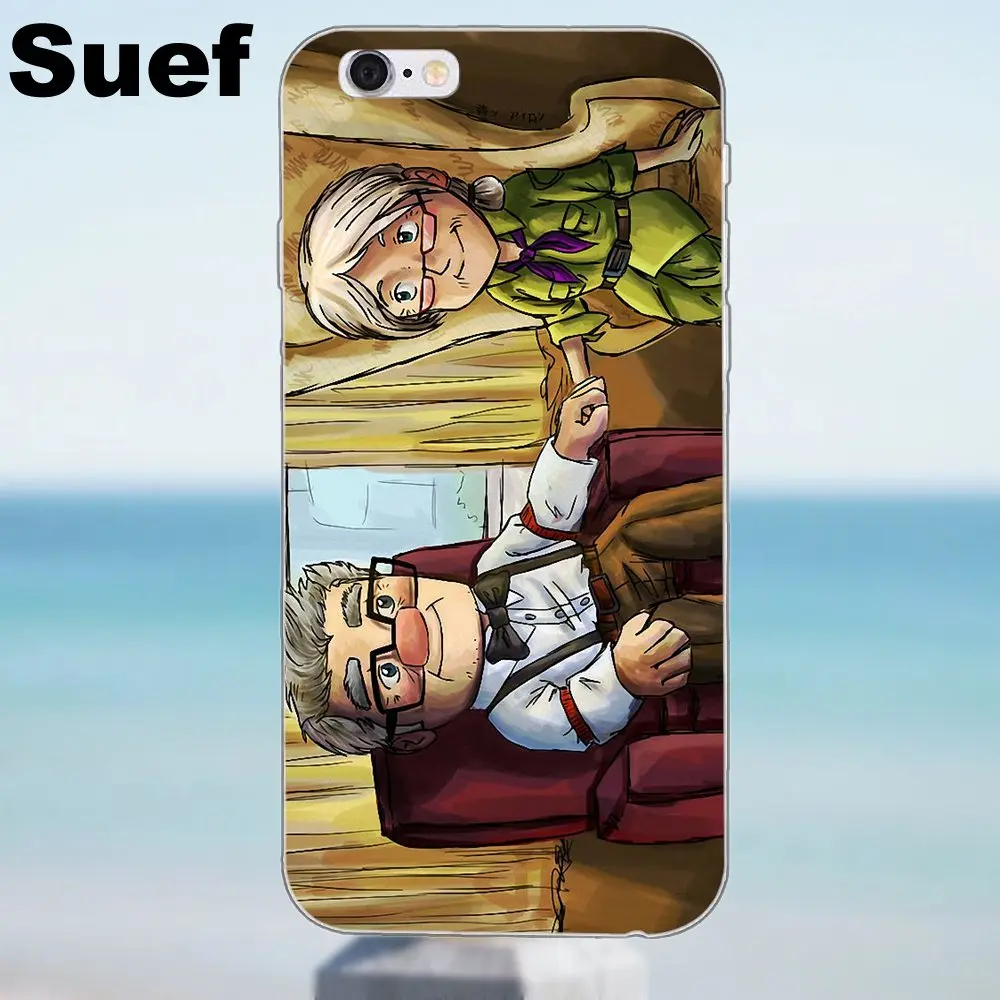 Suef A Love Story Carl And Ellie Up Movie для iPhone 4 4S 5 5S 5C SE 6 6S 7 8 Plus X Samsung Galaxy J1 J3 J5 J7 A3 A5 2016 2017|for iphone|galaxy