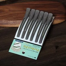 6 шт./лот профессиональный салон раздел Заколки для волос DIY парикмахерские заколки Металл Уход за волосами детей Средства для укладки волос Инструменты Заколки для волос