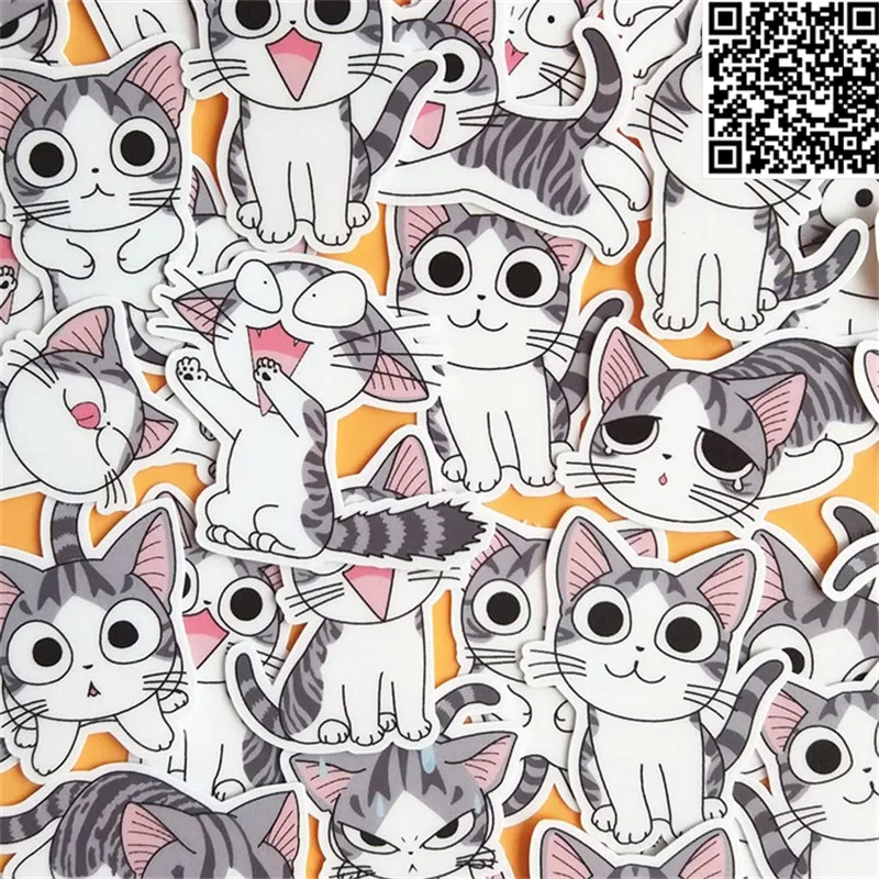 32 قطعة هريرة التعبير ملصقا للأمتعة لوح التزلج الهاتف المحمول موتو دراجة جدار الغيتار/إيسون ملصقات/DIY سكرابوكينغ 32 قطعة هريرة التعبير ملصقا للأمتعة لوح التزلج الهاتف المحمول موتو دراجة جدار الغيتار/إيسون ملصقات/DIY سكرابوكينغ