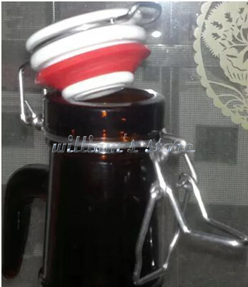 Откидная крышка для бутылок пива объемом 2 л домашнего пивоварения|swing top beer