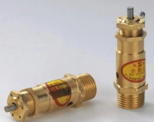 

free shipping 2pcs 3/8" Air Compressor Safety Valve Pressure Relief Release Pull Valves 0.1Mpa - 1.6Mpa