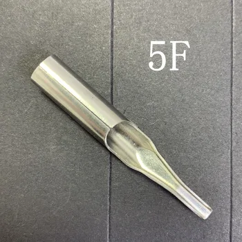 

50 pcs Stainless Steel Tattoo Tips Set Tattoo Nozzle Tips Needles -5F
