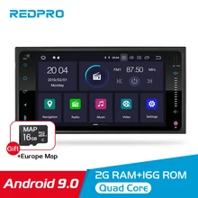 IPS Screen 1 Din Universal Android 9.0 Car Multimedia Player Car DVD Audio Stereo Radio GPS Navi Video Bluetooth FM WIFI joying android 8 0 2 din car radio 10 inch gps navi steering wheel control universal stereo auto fm rds bluetooth wifi free obd