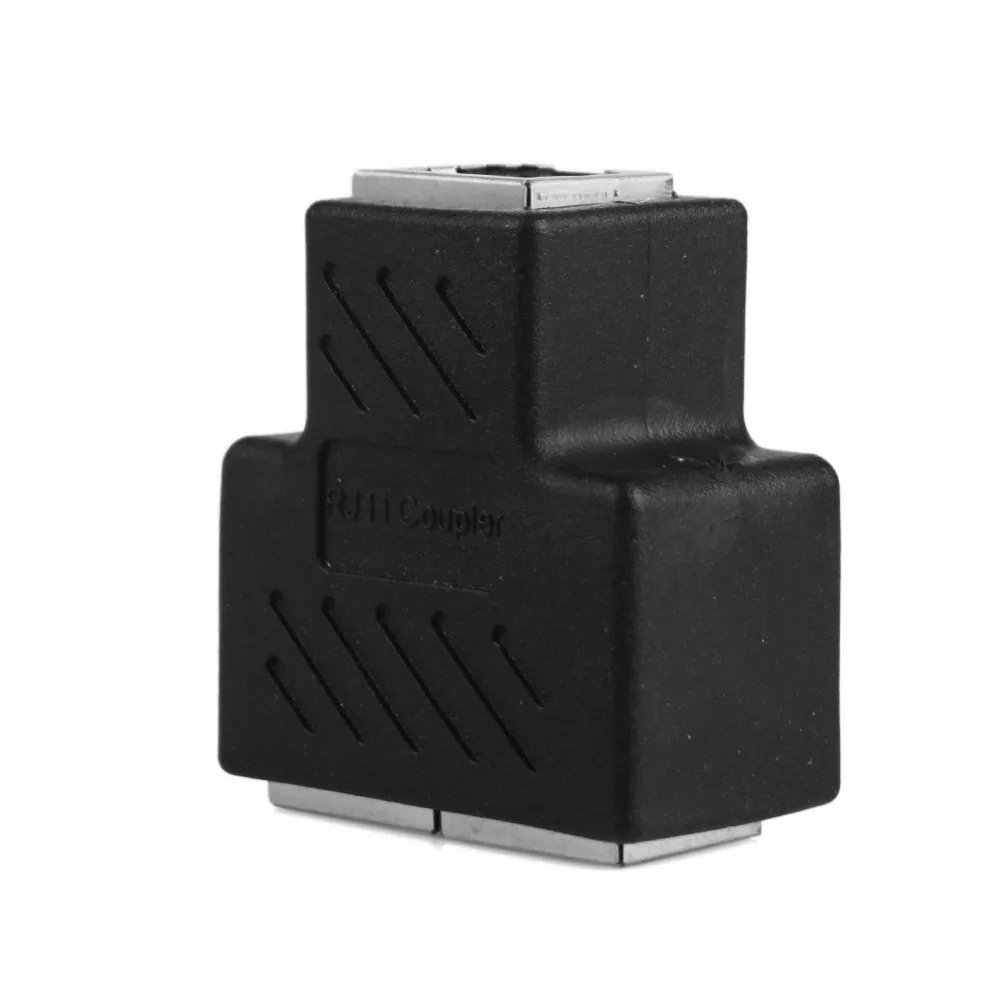 RJ11 6P6C 6P4C 6P2C الإناث إلى الإناث 1 إلى 2 الفاصل PCB اتصال كابل الهاتف Coupter C #266170