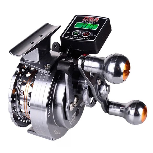 Infof Electric Line Counter Reels 3.6:1 6+1bb Aluminium Alloy Fish Line  Wheel Fly Fishing Reel Left/right Handed - Fishing Reels - AliExpress