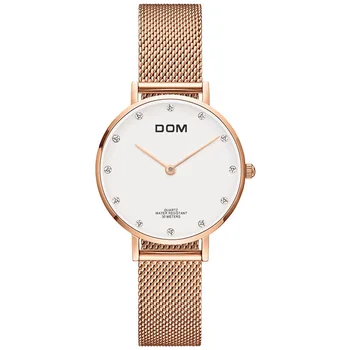 

Womens Watches Top Brand Luxury Watch Casual Quartz Clock Diamond Minimalist Wristwatch Stainless Steel Bracelet Ladies Watch