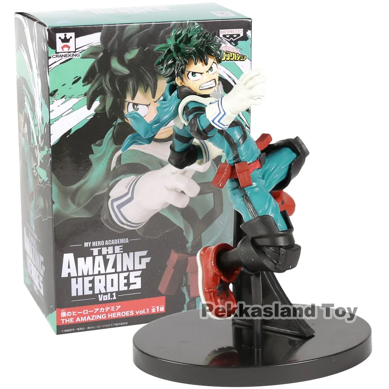 My hero Academy Midoriya izku Combat move the amazing hero s Фигурка героя, игрушки My hero Academy Boku deku no hero фигурка - Цвет: Izuku box