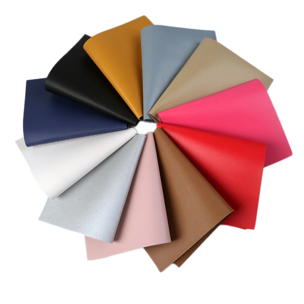 

david angie 20*34cm Double Side Plain Color Synthetic Leather Fabric DIY Bowkbot Bag Shoes Handmade Material,1Yc6825