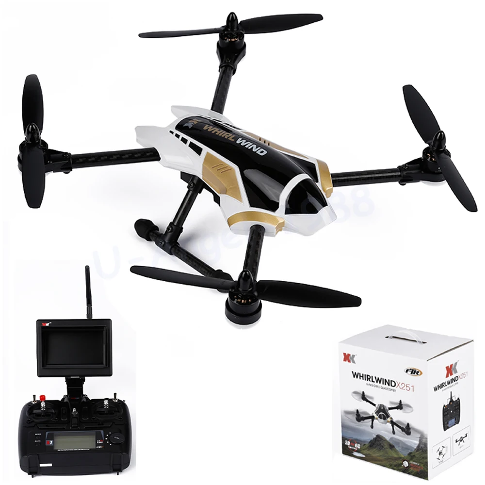 Original XK X251 Brushless Motor 3D 6 axle Gyro Mode RC Racing FPV Quadcopter
