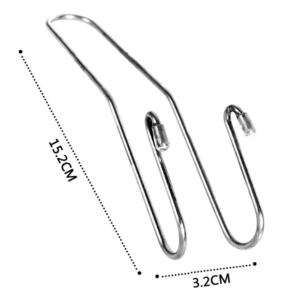 Мульти-металлическая вешалка авто подголовник сиденья сумка крюк держатель для сумки кошелек ткань Хранение продуктов авто крепеж 2 шт