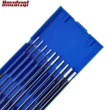 10 шт WZ8 0,04x" 1/16" x" 3/32" x" цирконированная Вольфрамовая электродная головка Вольфрамовая игла белая