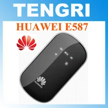 Разблокированный huawei E587 MIFI 3g беспроводная точка доступа wifi маршрутизатор 42 Мбит/с мобильного WI-FI