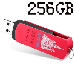 Bernal большой емкости USB флеш-накопитель 64 ГБ 256 ГБ 128 ГБ флеш-память Флэшка высокоскоростная USB 2,0 флэш-диск с ключом кольцемер