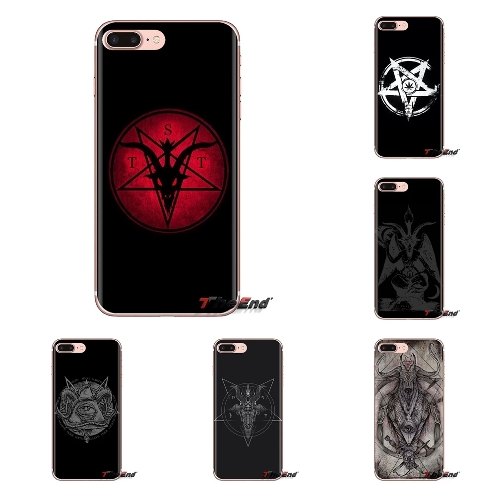 Killstar Satan Say skull occult evil logo For Samsung Galaxy S3 S4 S5 Mini S6 S7 Edge S8 S9 S10 Plus Note 3 4 5 8 9 TPU Bag Case |
