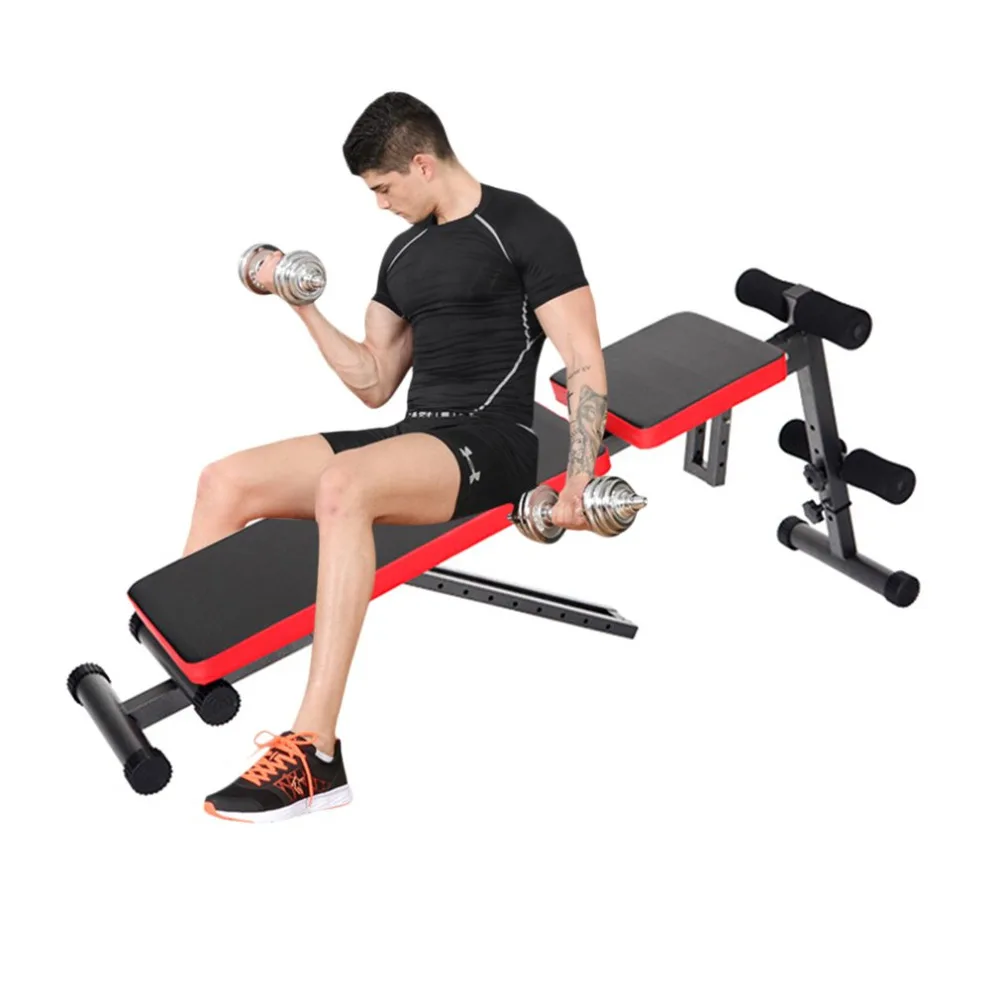 

Sports Dumbbell Weight Bench Flat Incline Decline Fitness Workout Weights Comprehensive Fitness Exercise Sit-up Machine Hot Sale