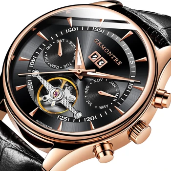 Relogio Masculino Automatic Watches For Men Mechanical Skeleton Fashion Watch Black Clock erkek kol saati reloj hombre GRMONTRE
Relogio Masculino Automatic Watches For Men Mechanical Skeleton Fashion Watch Black Clock erkek kol saati reloj hombre GRMONTRE