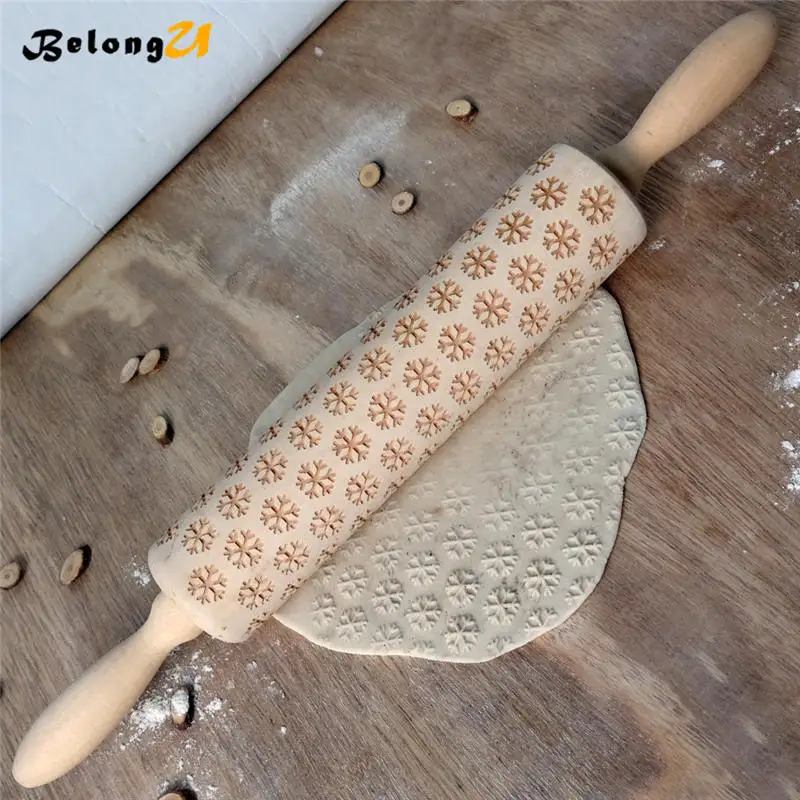 wood rolling pin MUW-250-05