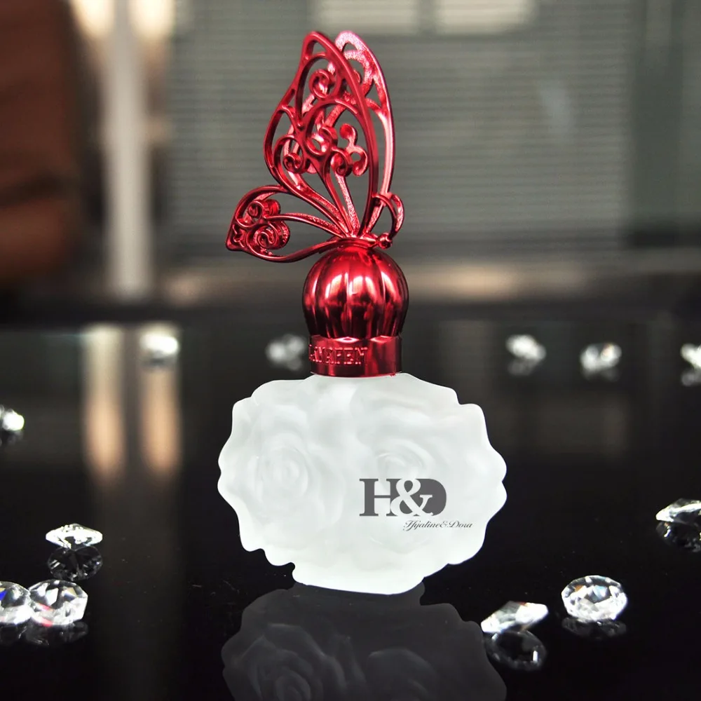 30ML Butterfly Vintage Rose Perfume Bottle Portable Travel Refillable Atomizer For Spray Scent Pump Case | Красота и здоровье