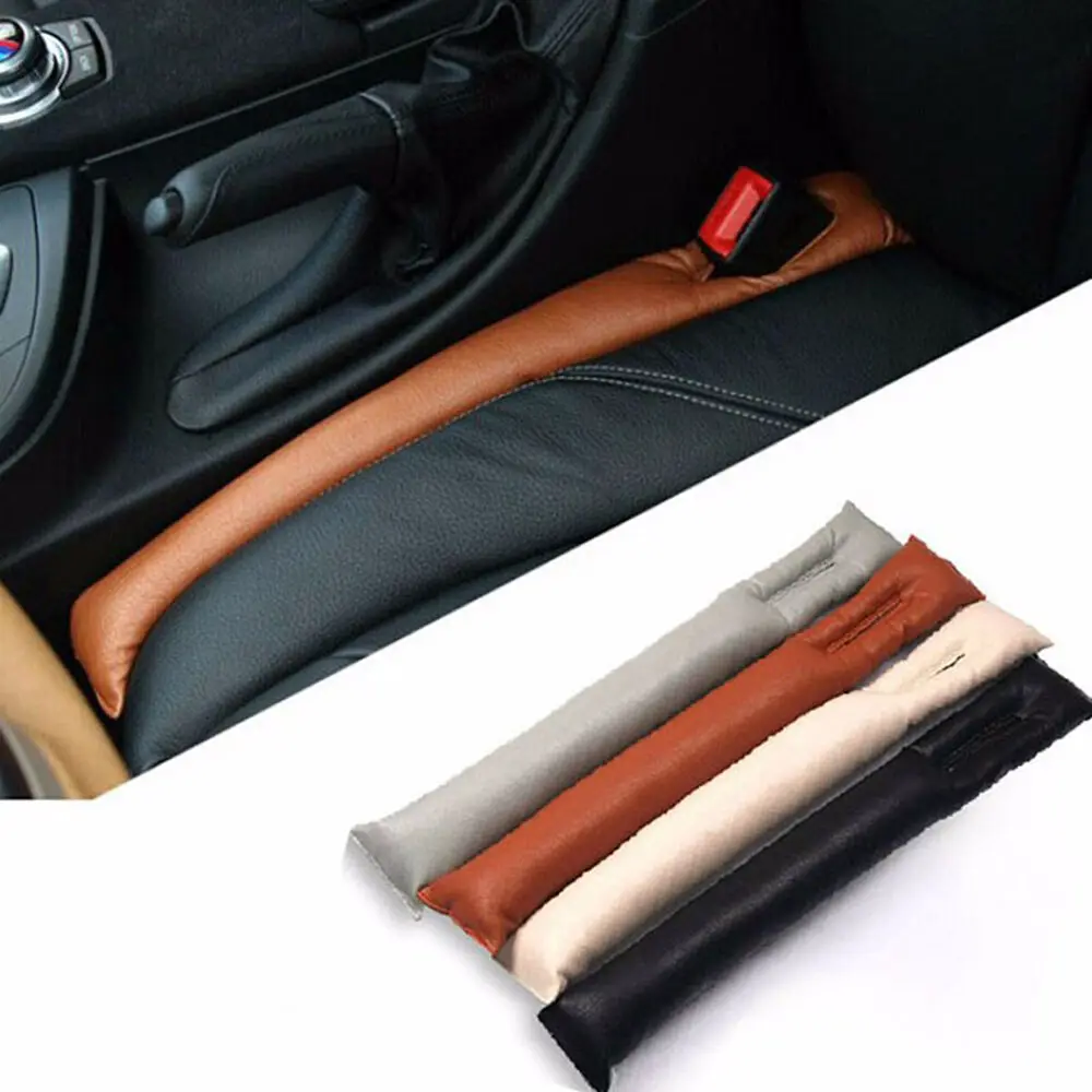 Faux Leather Car Seat Gap Pad Fillers Holster Auto Cleaner Clean Slot Plug Stopper For Toyota Land Cruiser 4Runner Avalon Camry |