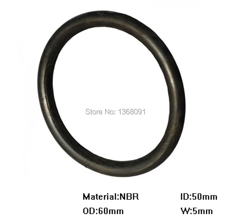 ID 50mm OD 1x seal NBR O-ring 5mm 60mm Cross section 