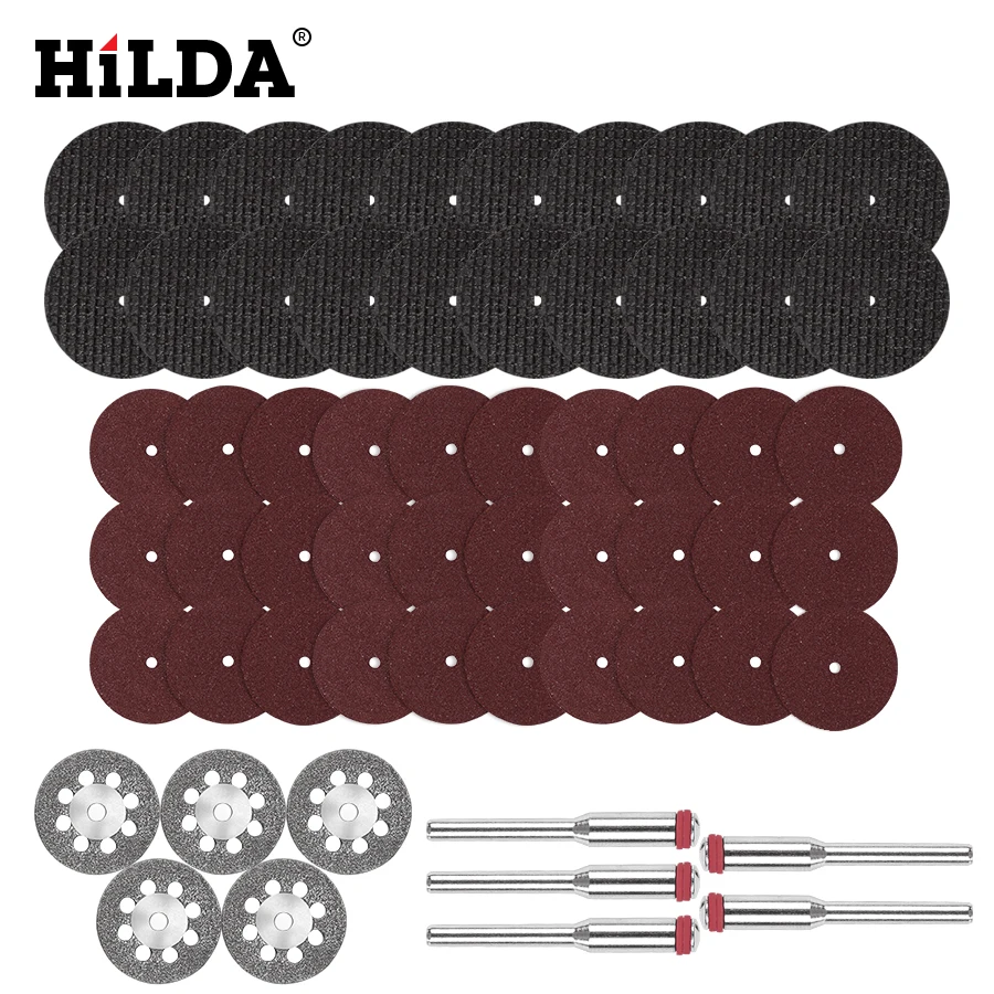  HILDA Diamond Cutting Disc Resin Cutting Sheet Circular Saw Blade Woodworking for Dremel Mini Drill