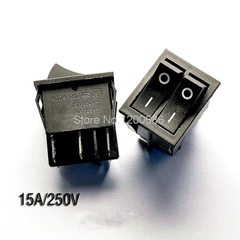 

Dual 6 - foot rocker switch power supply rocker switch KCD8 212N KCD2 15A / 250V