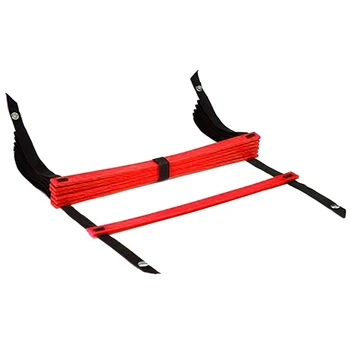 

9-rungs 5m football training soft Ladder Red + black
