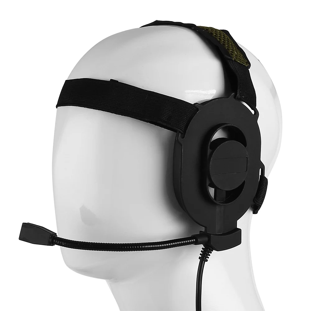 Z Tactical Bowman Elite II Headset for Kenwood 2 Pin 2 Way Radio Walkie